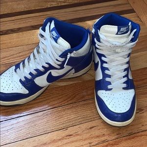 Blue Nike Dunks